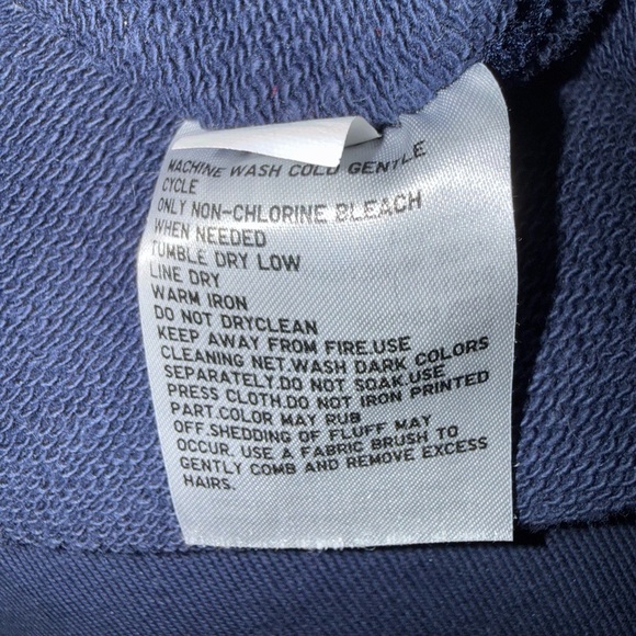 Uniqlo X Jeff Koons Navy Pullover Hoodie - Size XL - Picture 5 of 6